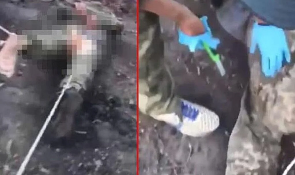 Rus askeri, esir aldıkları askerin cinsel organını bıçakla kesti