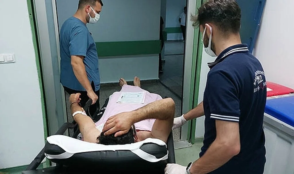 Samsun'da bıçaklı saldırı: 1 yaralı