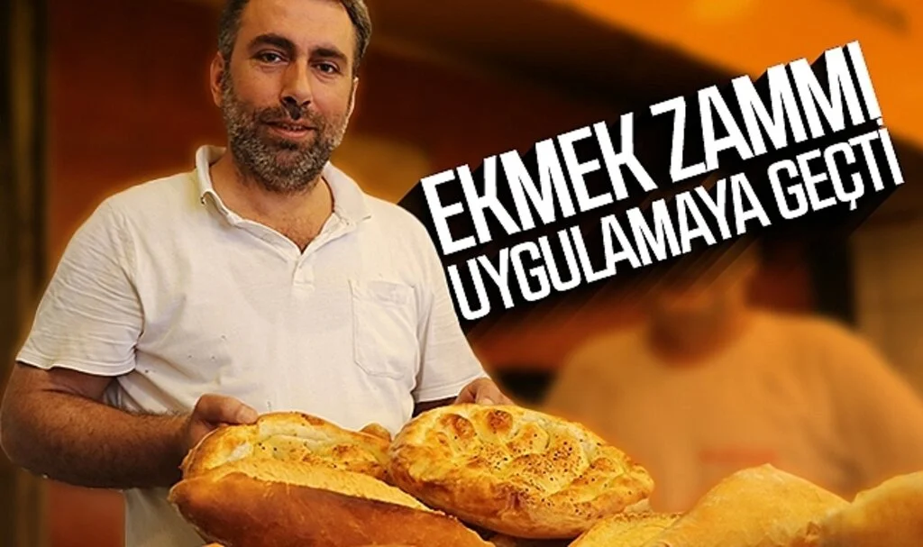 Samsun'da ekmek zammı bugün uygulamaya geçti