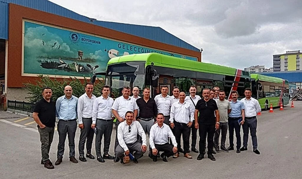 Samsun'da elektrikli otobüs dönemi başlıyor