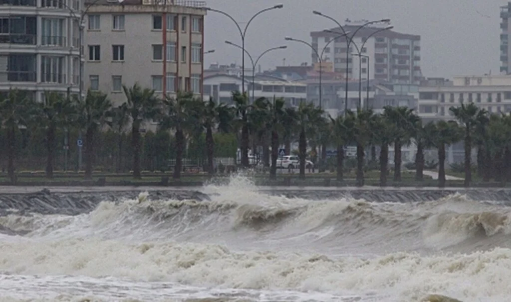 Samsun'da fırtına uyarısı