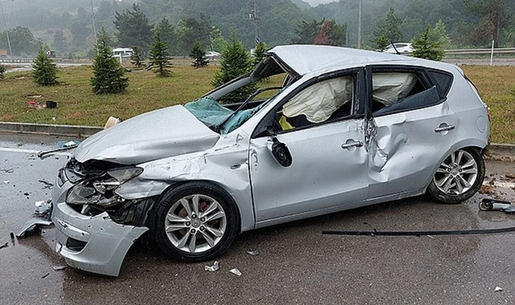 Samsun'da otomobil takla attı: 1 yaralı