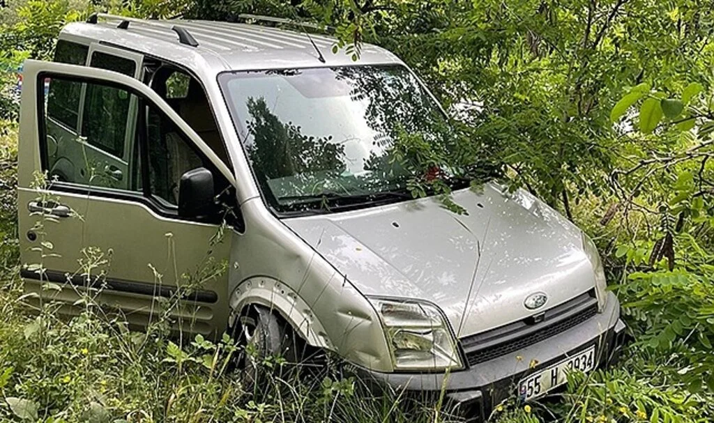 Samsun'da trafik kazası: 2 yaralı