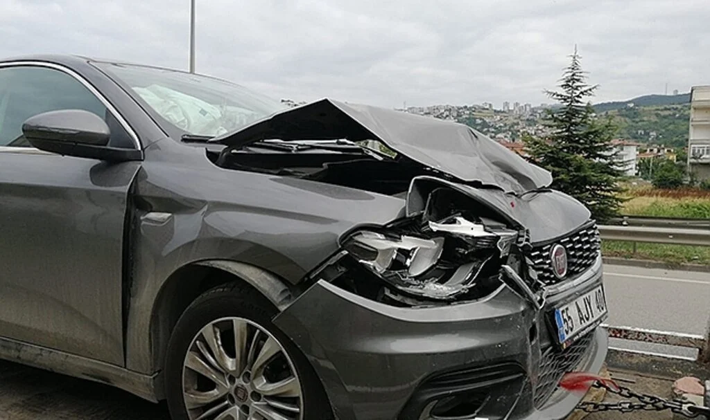 Samsun’da trafik kazası: 4 yaralı