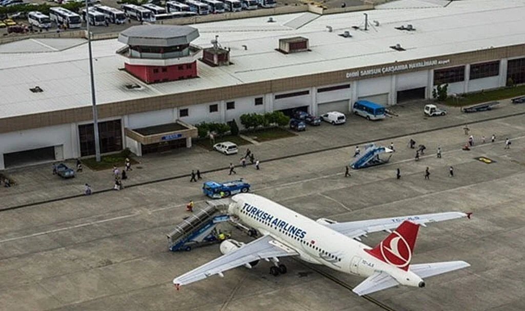 Samsun Havalimanı'nda yolcu trafiği: 6 ayda 578 bin 582 kişi uçtu