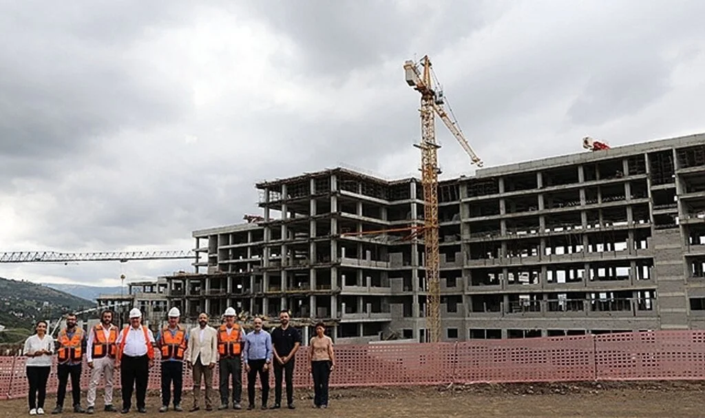 Samsun Şehir Hastanesi yüzde 55’e ulaştı