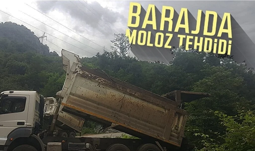 Samsun Suat Uğurlu Barajı'nda Moloz Tehditi