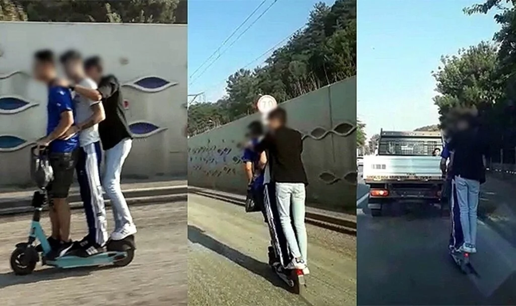 Scooter ile ölümüne yolculuk
