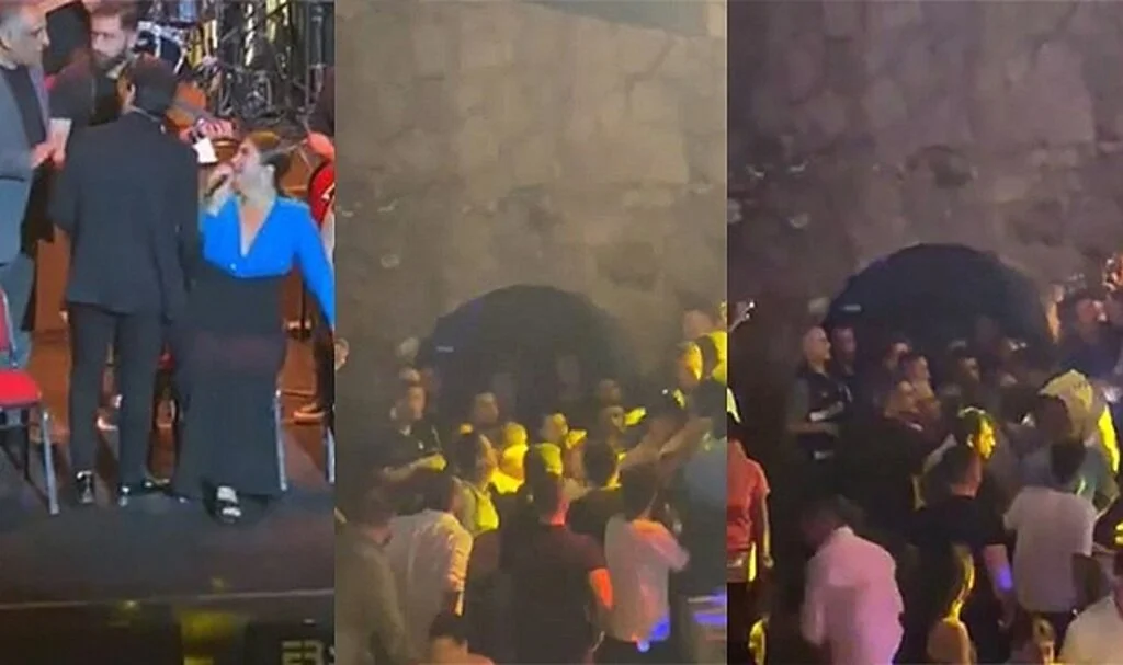 Sibel Can konserinde olay