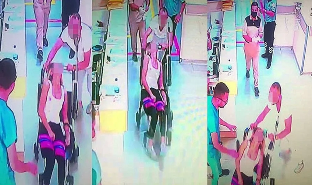 Silahla vurduğu Elif Güneş’i hastaneye götüren zanlı kamerada