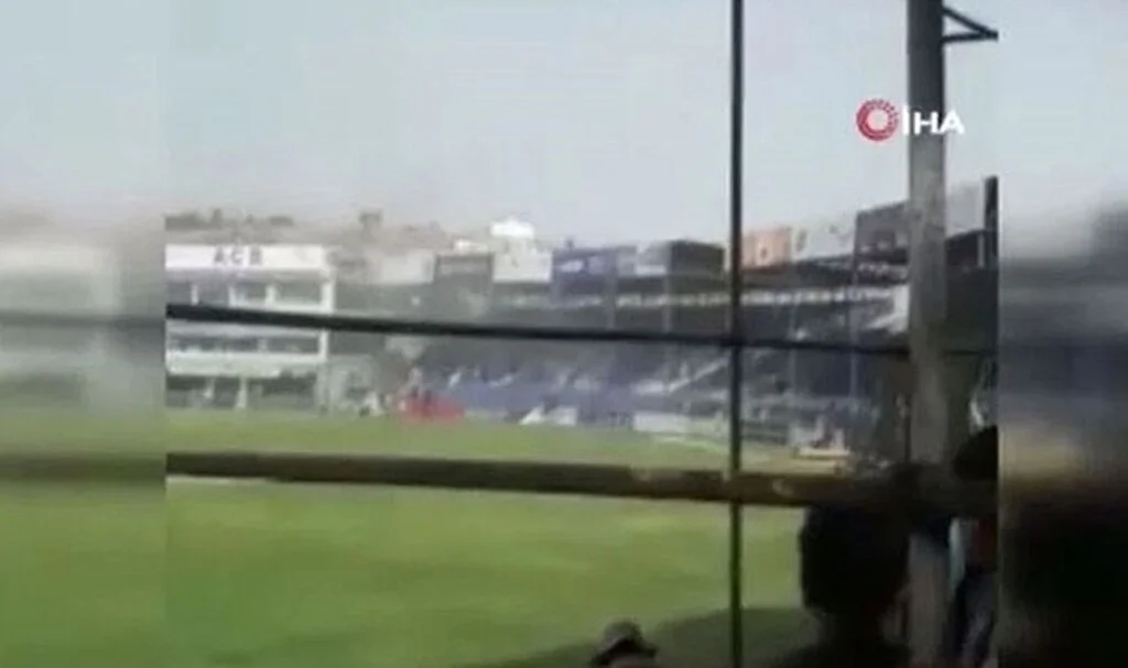Stadyumda patlama: Çok sayıda yaralı var