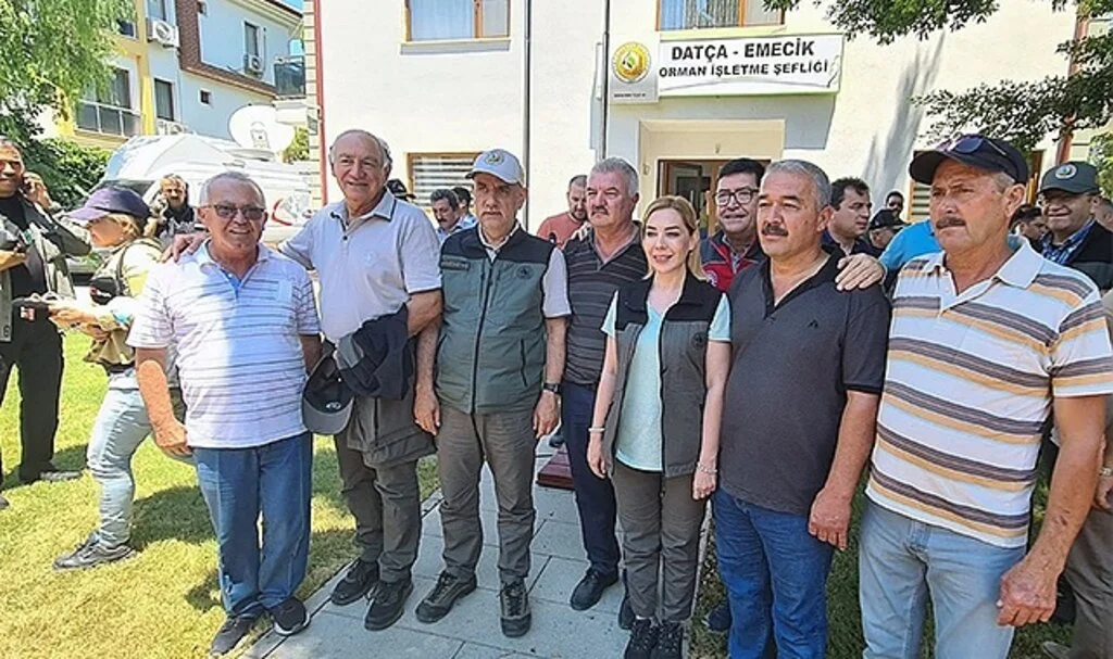 TAB Başkanı Ziya Şahin Orman Bakan Kirişçi ile görüştü