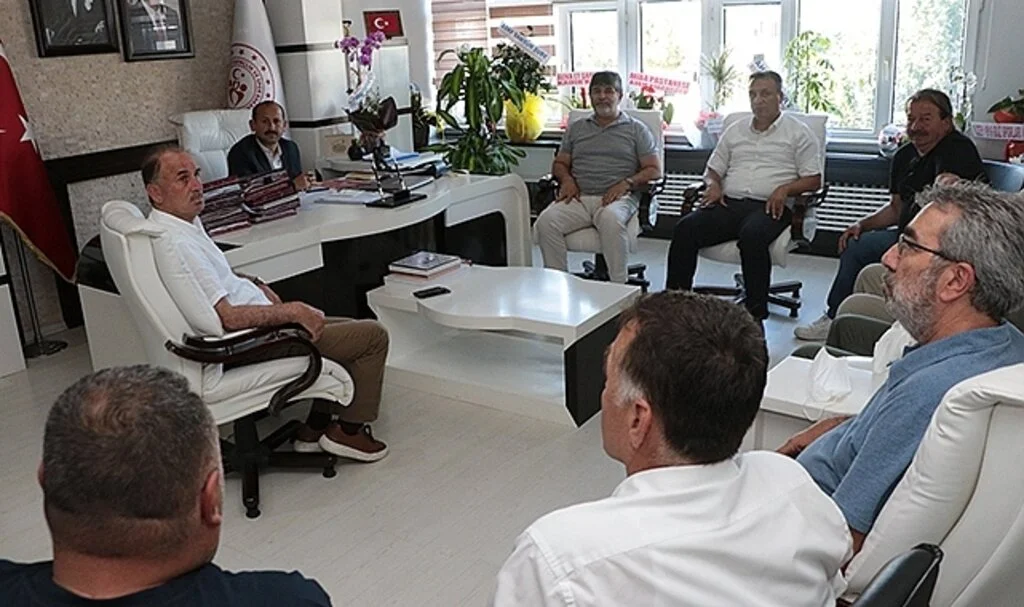 Taban birliklerinden dereci'ye ziyaret