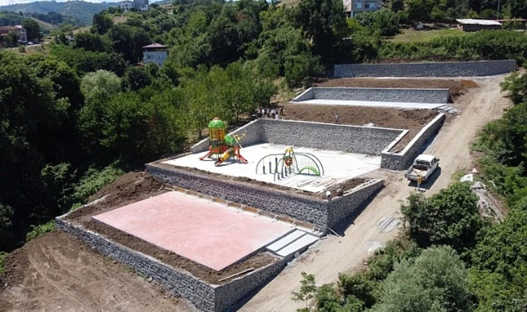 Tekkeköy'de 100 adet 'park ve spor alanı'
