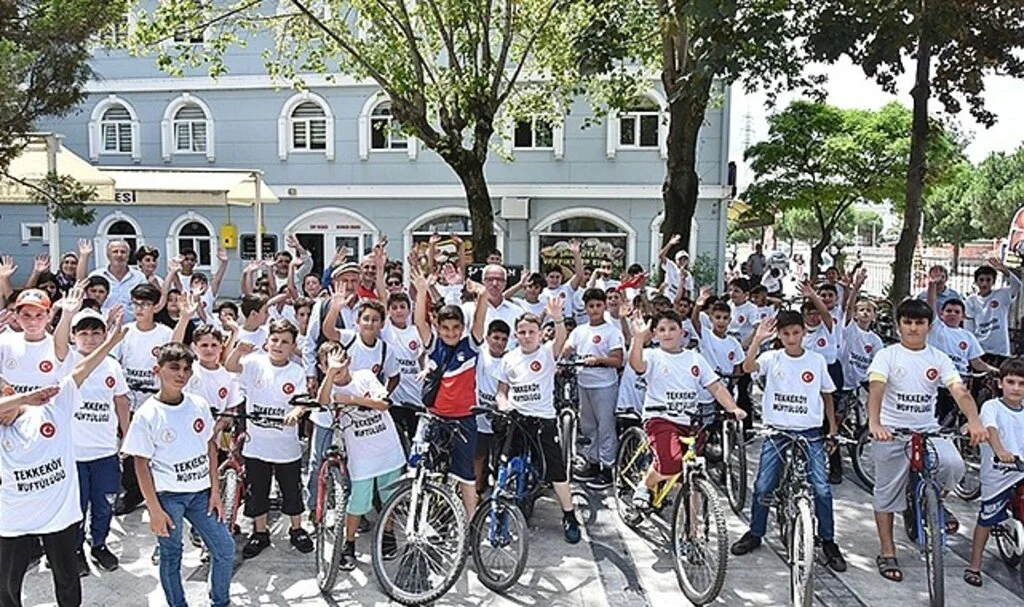 Tekkeköy’de 15 Temmuz bisiklet turu