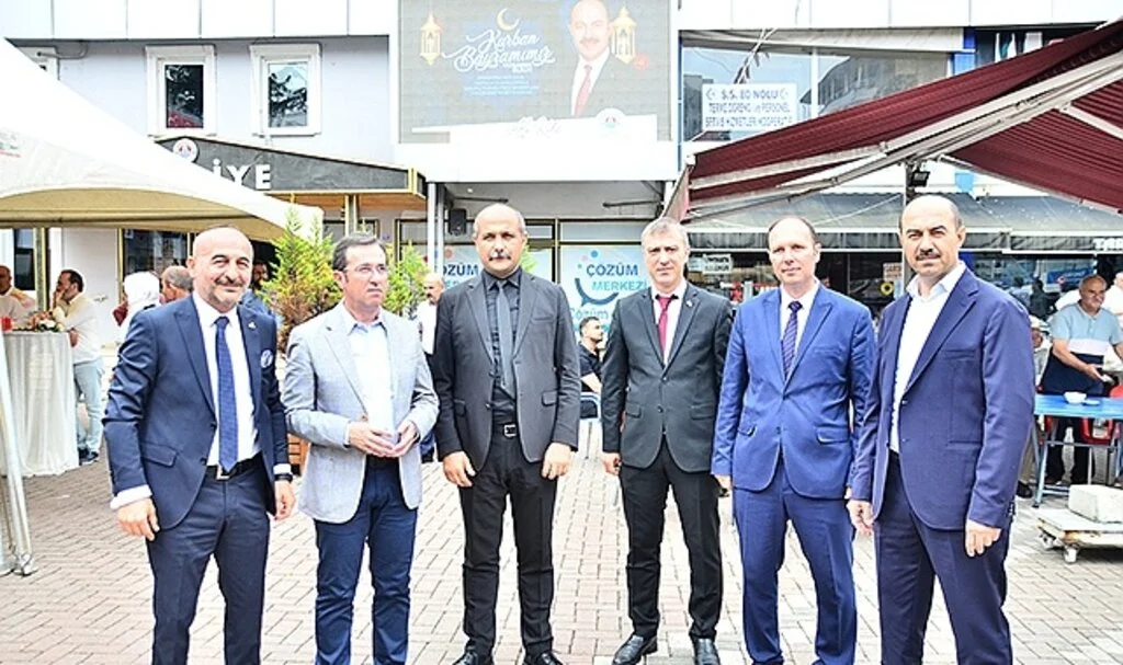 Terme’de bayramlaşma töreni