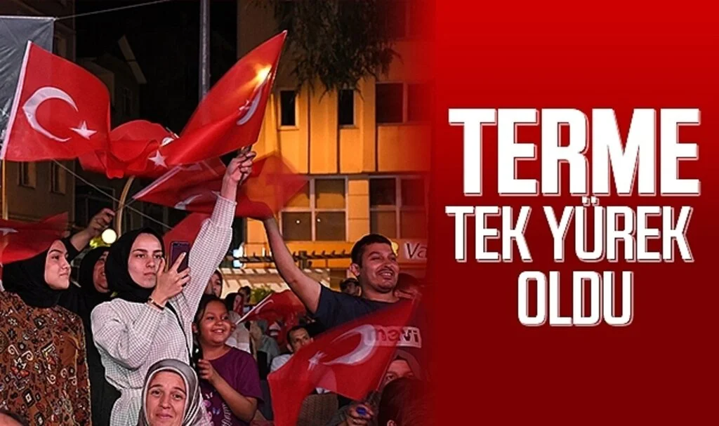 Terme tek yürek oldu