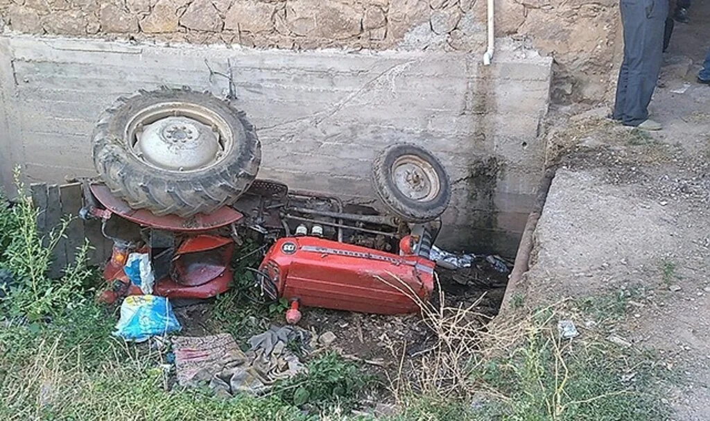 Traktör kazası can aldı!