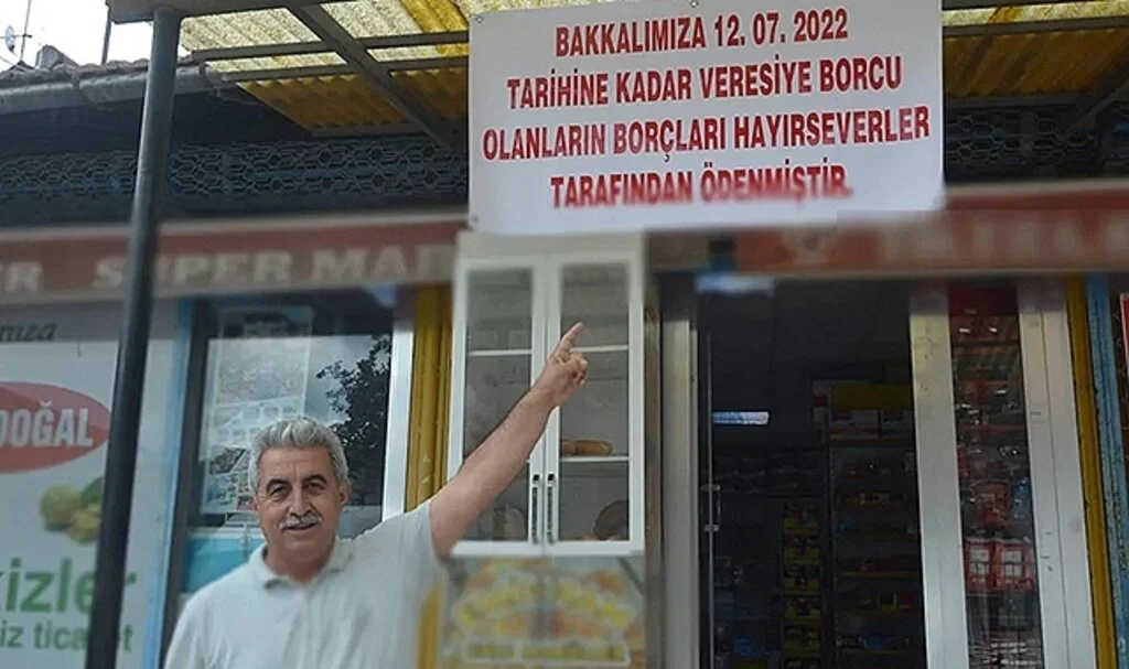 Tüm borçları kapattı, bir ilçe gizemli hayırseveri konuşuyor