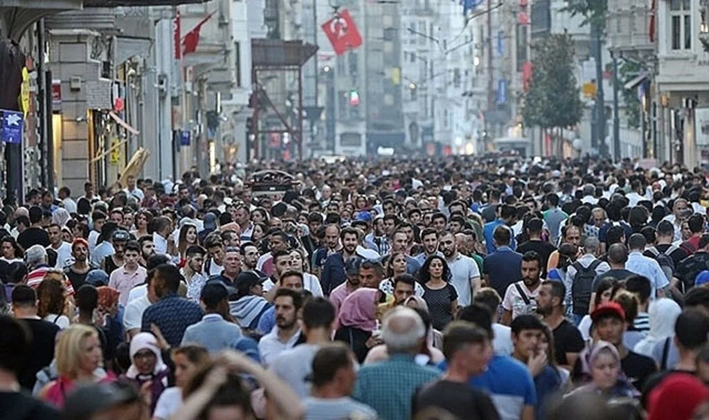 Türkiye nüfus büyüklüğüne göre sıralamada 18. sırada