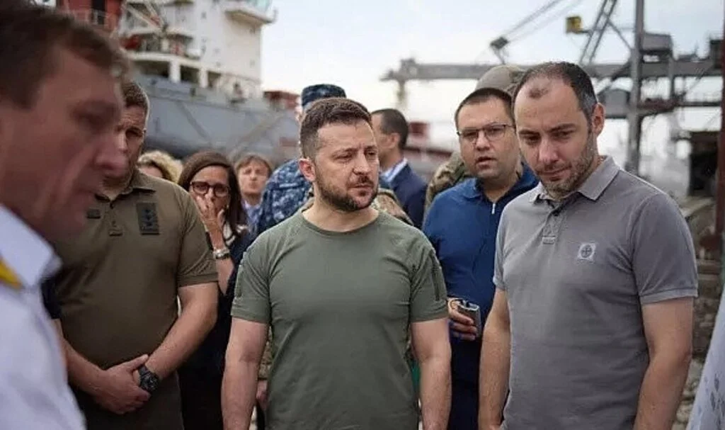 Ukrayna Devlet Başkanı Zelenskiy'den tahıl koridoru açıklaması