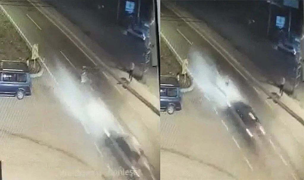 Yolun karşısına geçmek isterken canından oldu