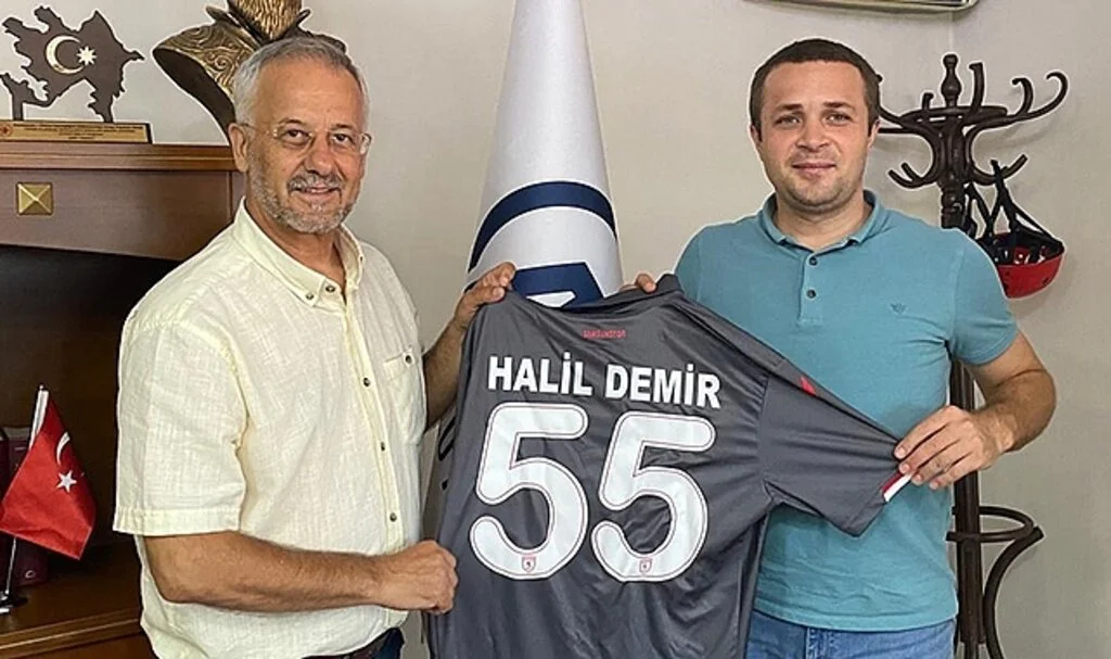 AA Samsun Bölge Müdürü Halil Demir'e Cemiyetten ziyaret