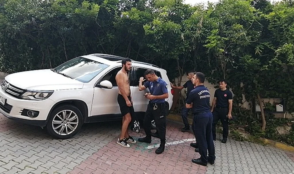 Akılalmaz olay! Kurtulur kurtulmaz yaptığı şey hayrete düşürdü