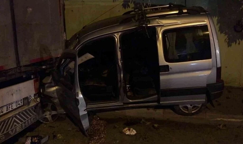 Alkollü sürücü, iki kişiyi ezdi