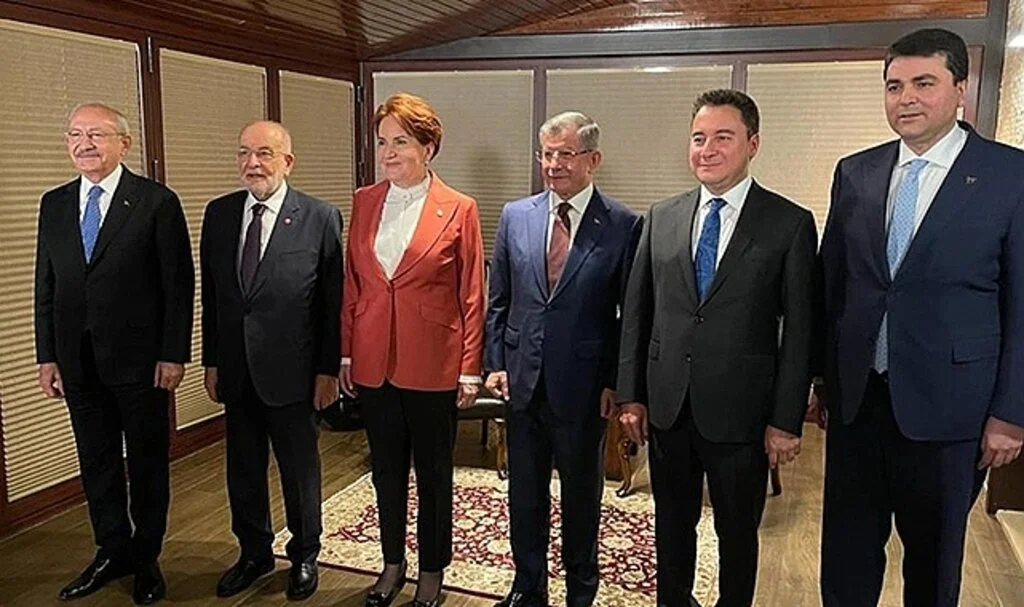 Altılı masa liderleri altıncı kez bir araya geldi