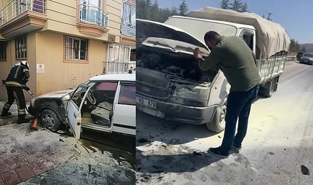 Araç yangınlarında artan sayı dikkat çekiyor