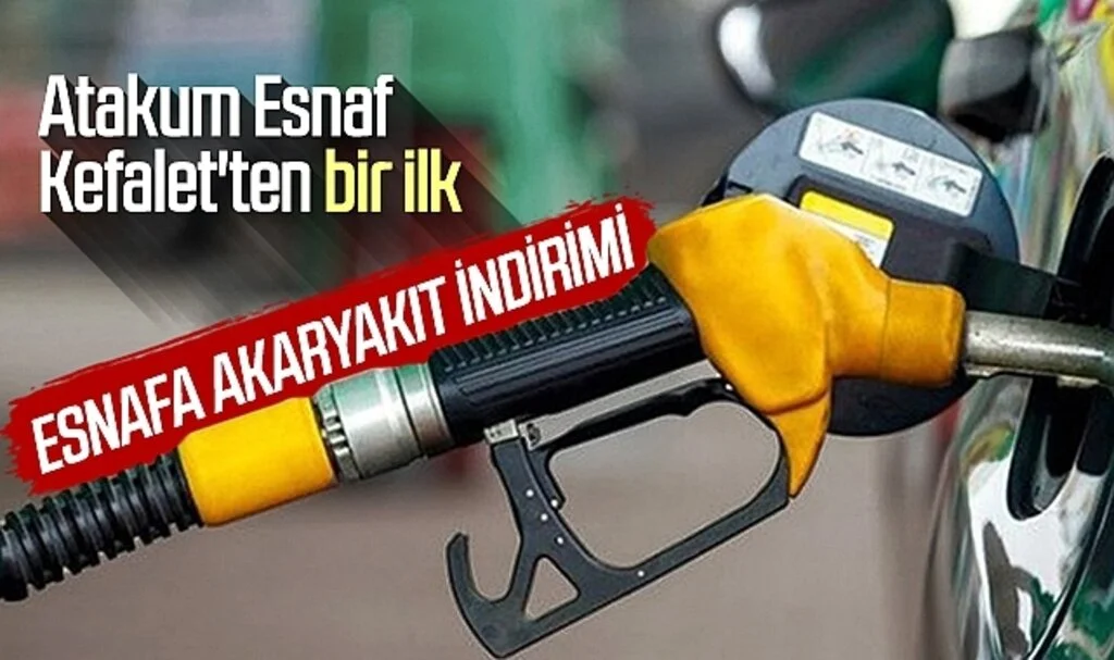 Atakum Esnaf Kefalet'ten bir ilk: Esnafa akaryakıt indirimi
