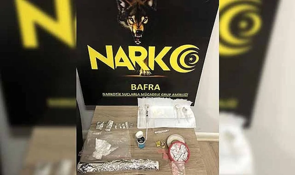  Bafra’da uyuşturucu operasyonu: 2 kişi tutuklandı