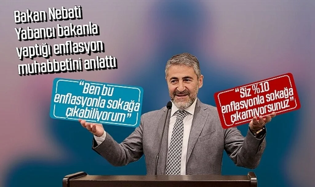 Bakan Nebati, yabancı bakanla yaptığı enflasyon muhabbetini anlattı