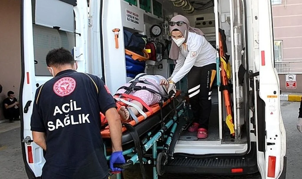Balkondan düşen kadın yaralandı