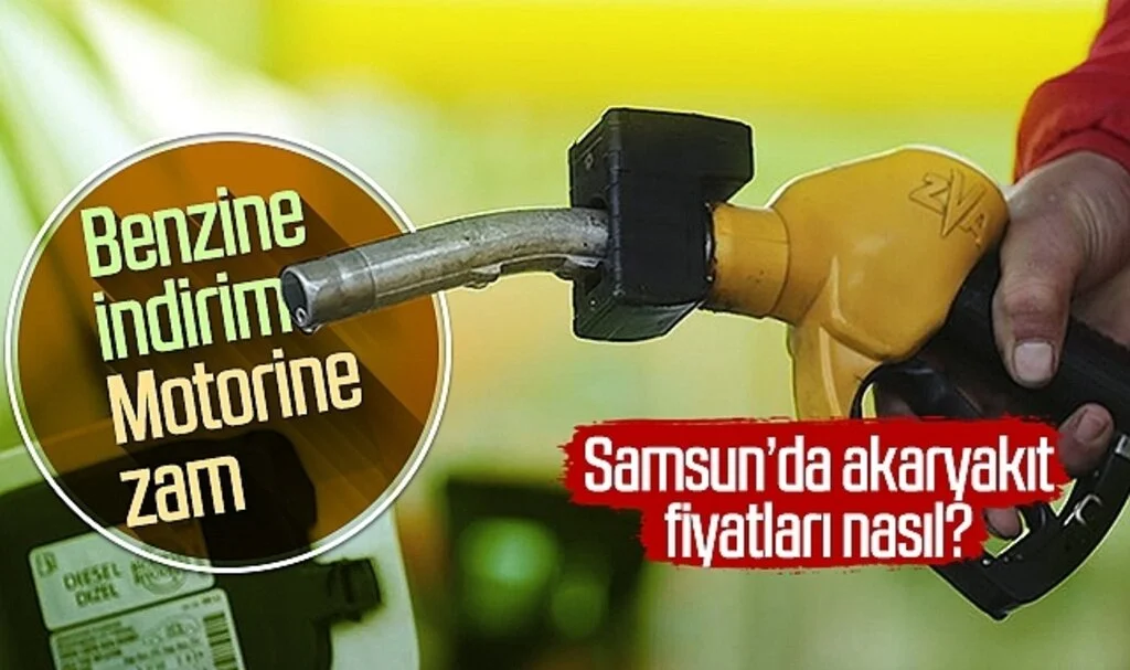 Benzine indirim, Motorine zam geliyor! Samsun'da güncel benzin ve motorin fiyatı ne kadar?