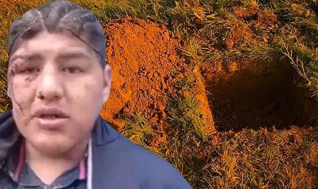 Canlı canlı gömüldü... Tuvaleti gelince fark etti