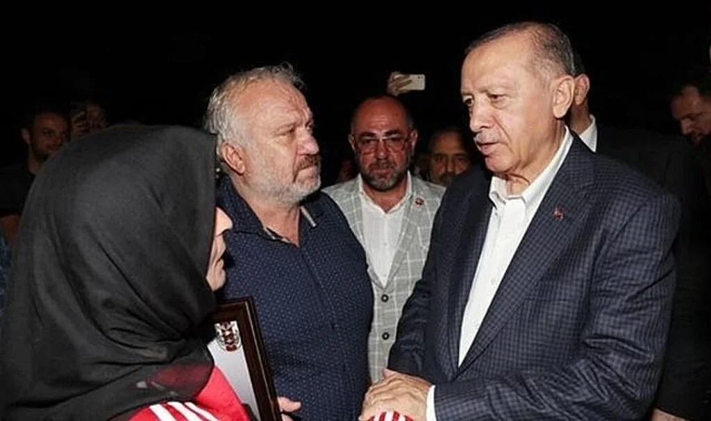 Cumhurbaşkanı Erdoğan'dan şehit ailesine ziyaret
