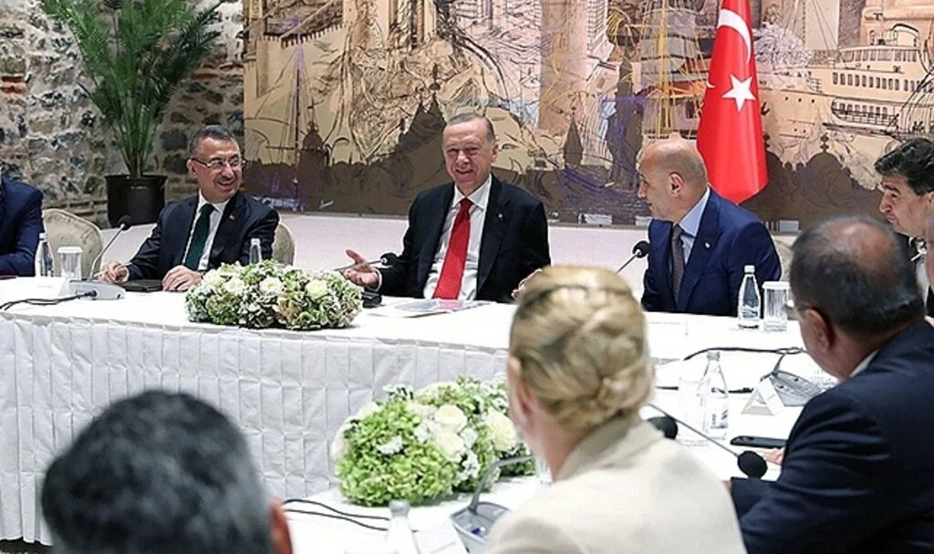 Cumhurbaşkanı Erdoğan, ihracatçıları kabul etti