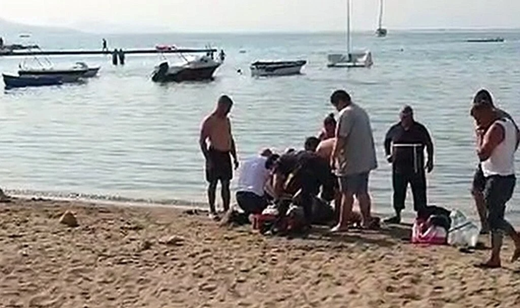 Denizde boğulan kadın kurtarılamadı