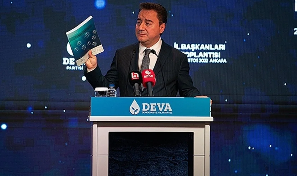 DEVA Partisi Genel Başkanı Ali Babacan ‘Krizden çıkış planı elimizde’