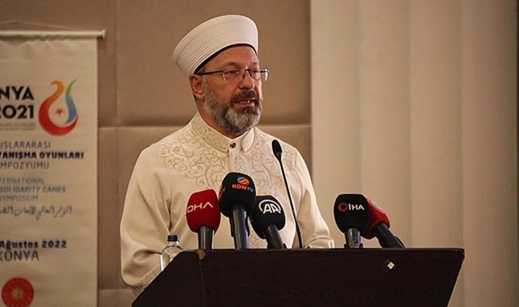 Diyanet İşleri Başkanı Erbaş: “Pek çok sorun, Müslümanların bugününü ve geleceğini tehdit etmektedir”