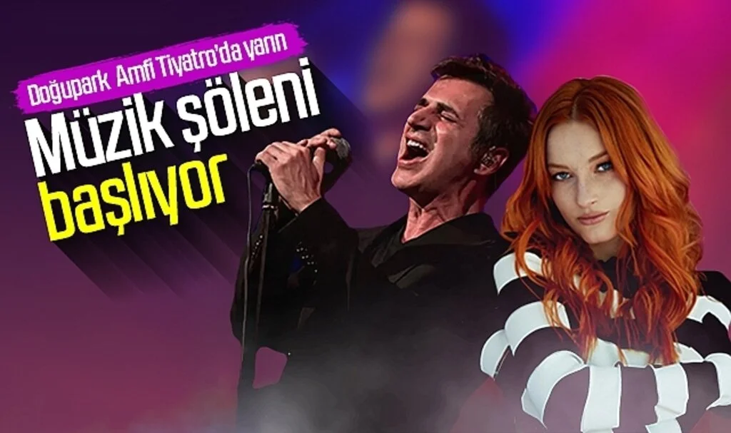 Doğupark Amfi Tiyatro'da yarın müzik şöleni başlıyor 