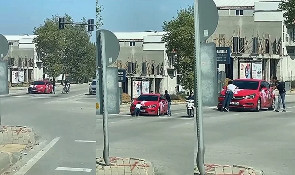 Düğün konvoyunda ölümüne bahşiş mücadelesi