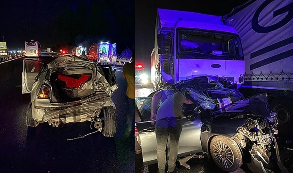 Düzce’de feci kazada 3 ölü 3 yaralı