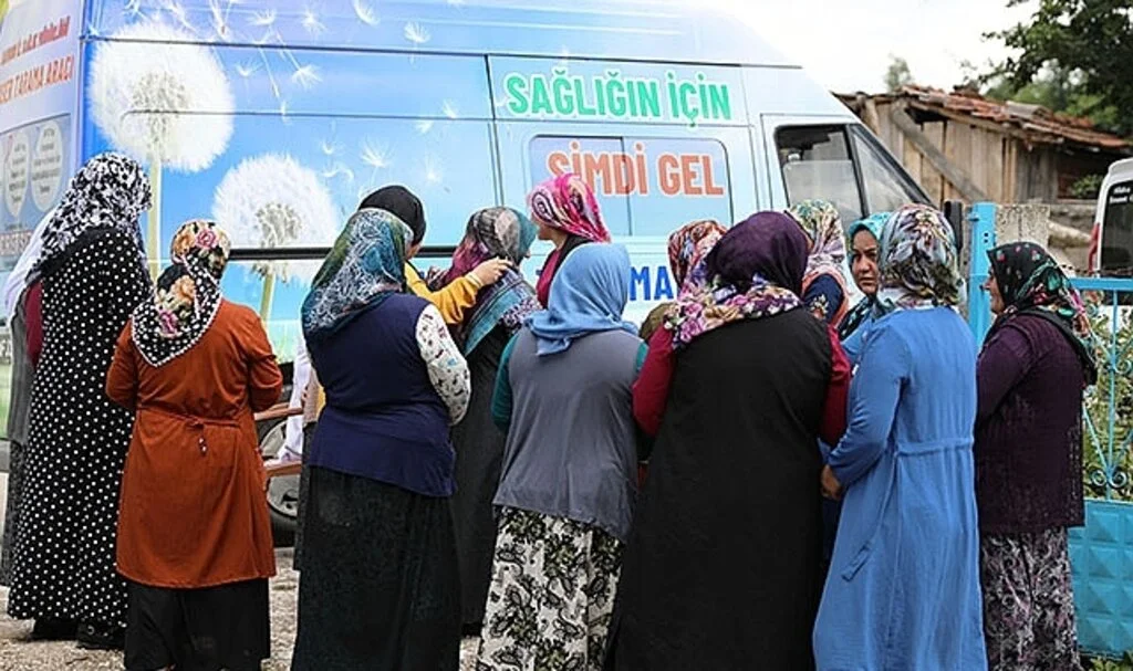 En uzaktaki kırsal mahallelere dahil giden Mobil Kanser Tarama Aracı hizmete girdi