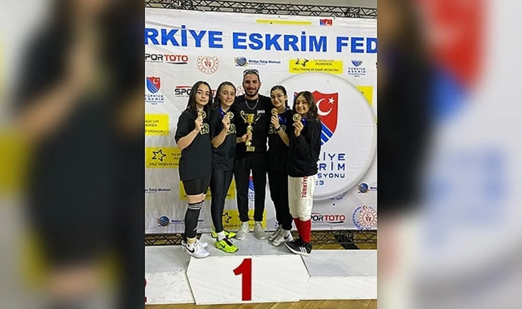 Eskrim'de üç madalya 