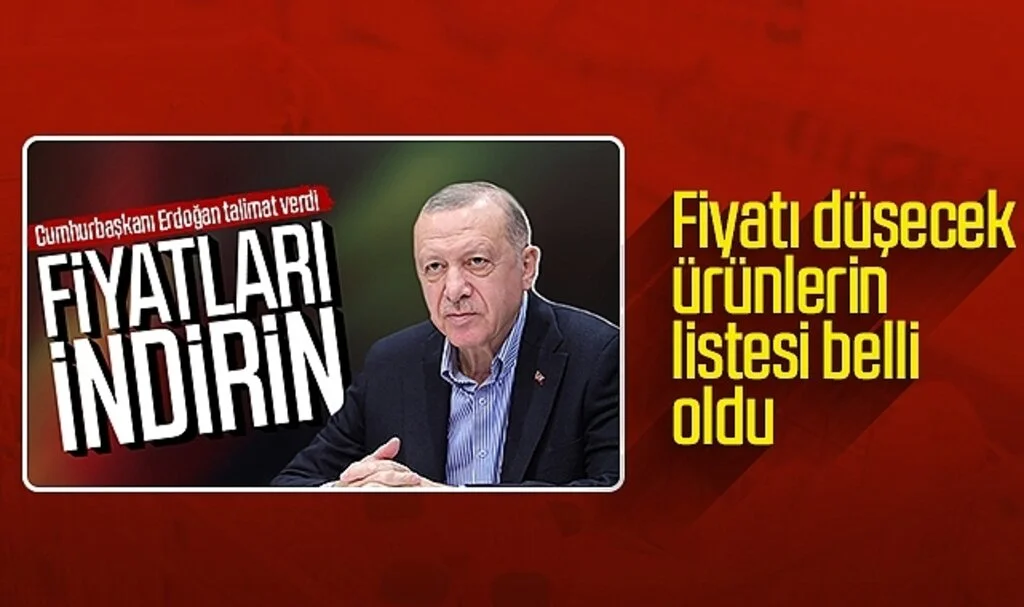 Fiyatı düşecek ürünlerin listesi belli oldu!