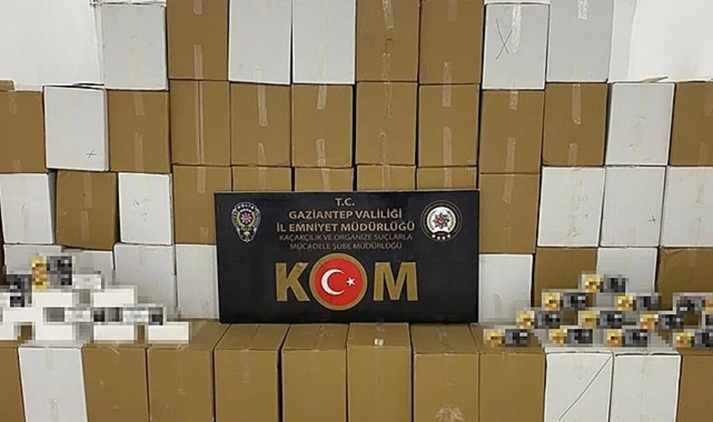Gaziantep’te makaron baskını