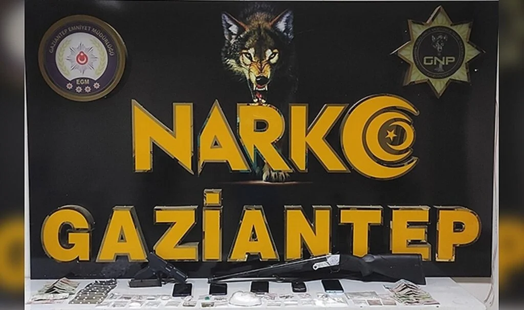 Gaziantep'te uyuşturucu operasyonu: 18 gözaltı